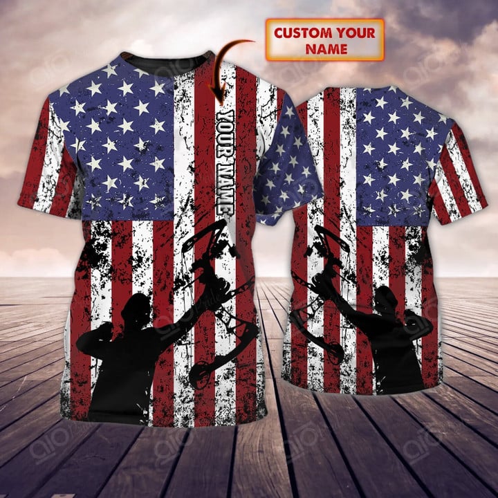Frenzidea Pride Archery America Personalized Unisex Shirt