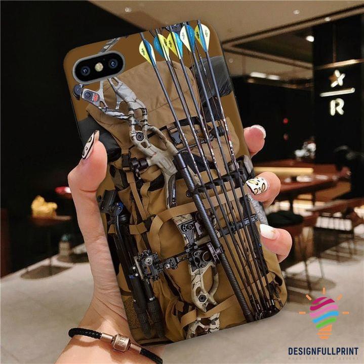 Frenzidea Bow Hunting Hunting Personalized Name Phone Case