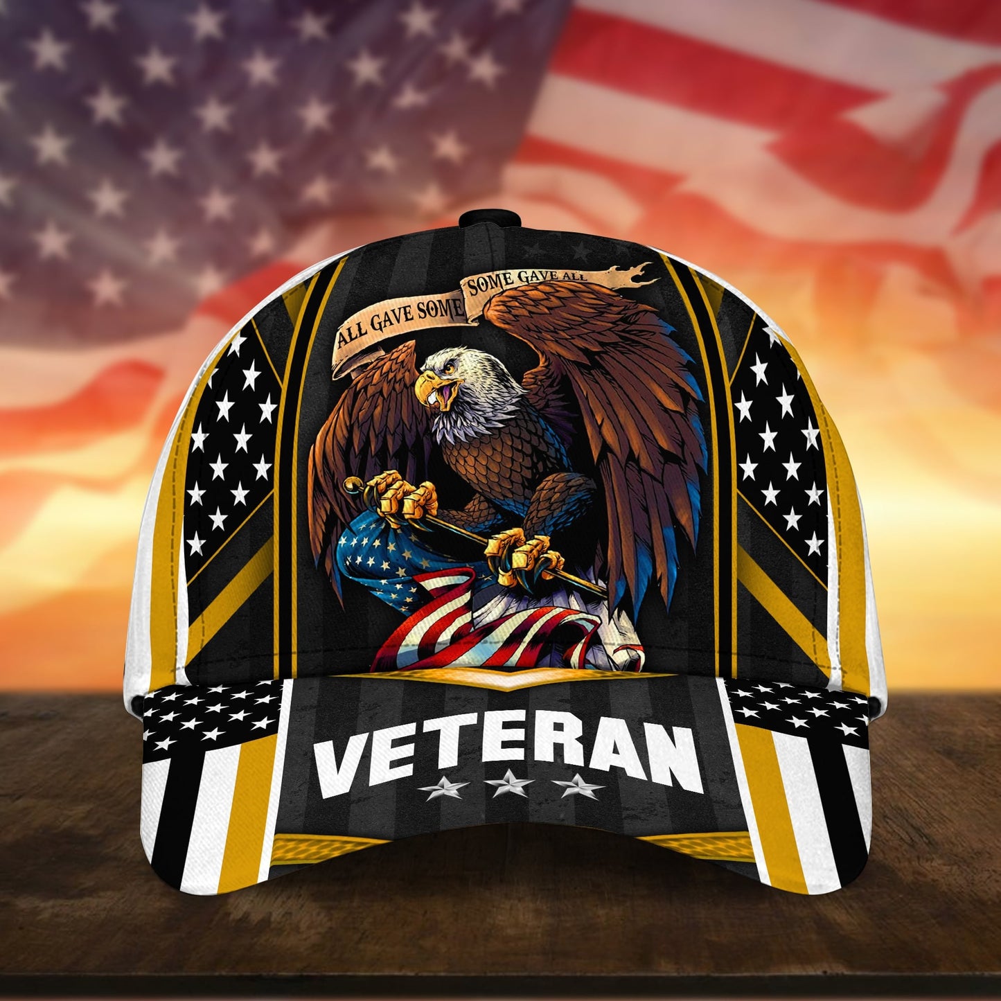 BlueJose Premium Multiple Color Veteran 3D Cap PVC310303