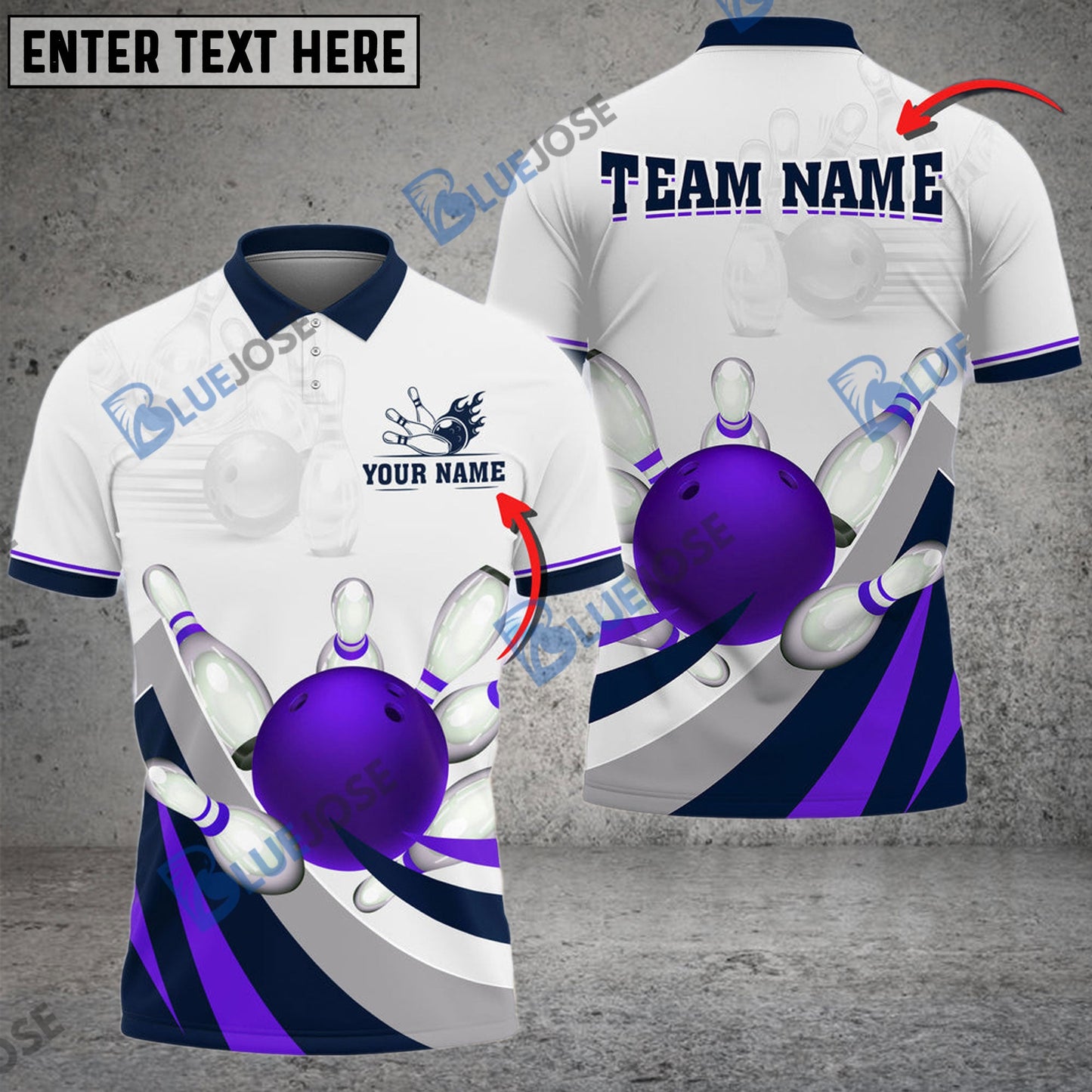 frenzidea Bowling And Pins The Power Of The Wind God Customized Name 3D Shirt (4 Colors)