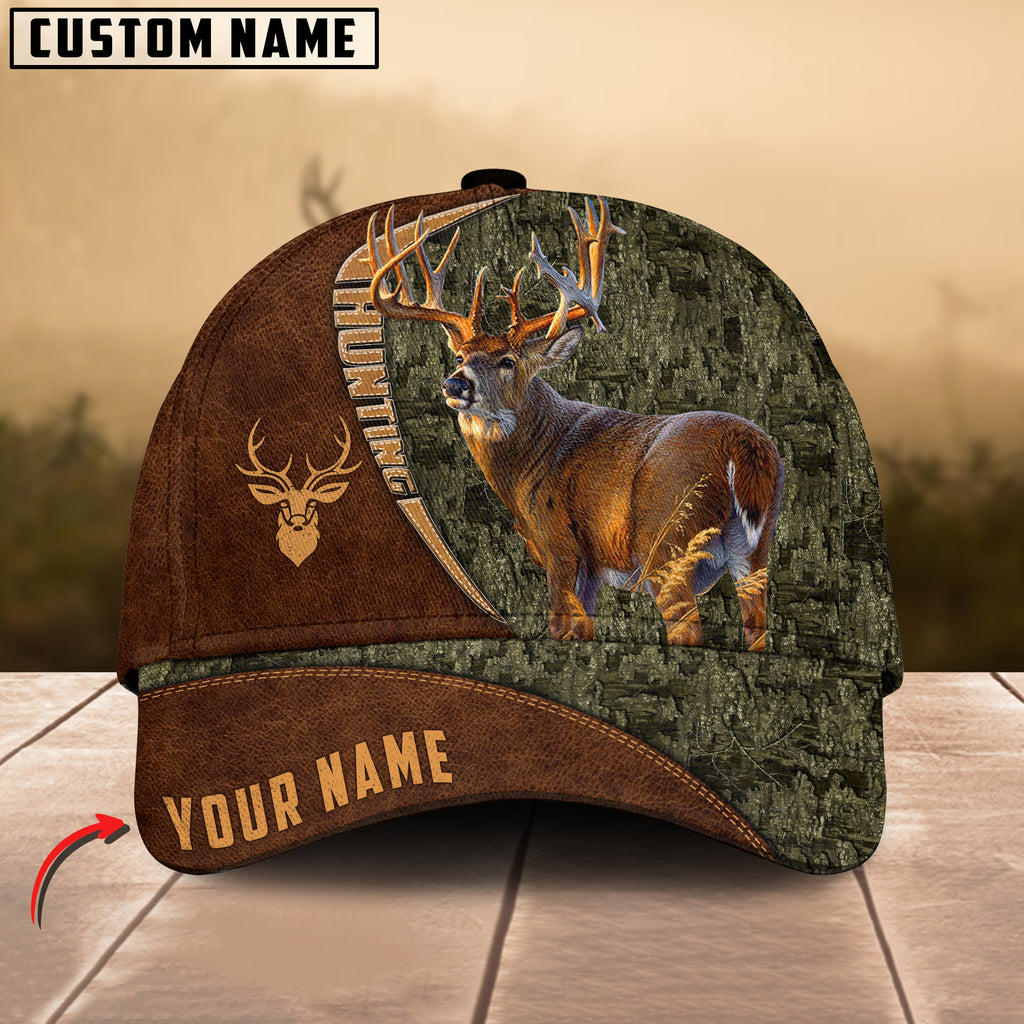 Frenzidea Premium Hunting Deer Personalized Name Cap
