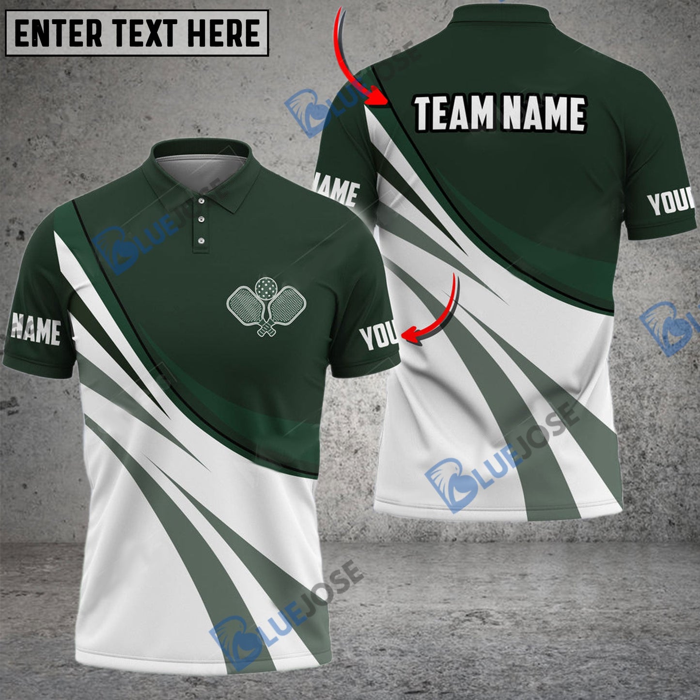 Frenzidea Pickleball Sport 3 Personalized Name, Team Name Unisex Shirt