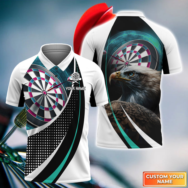 Frenzidea Eagle And Darts Personalized Name 3D Shirt