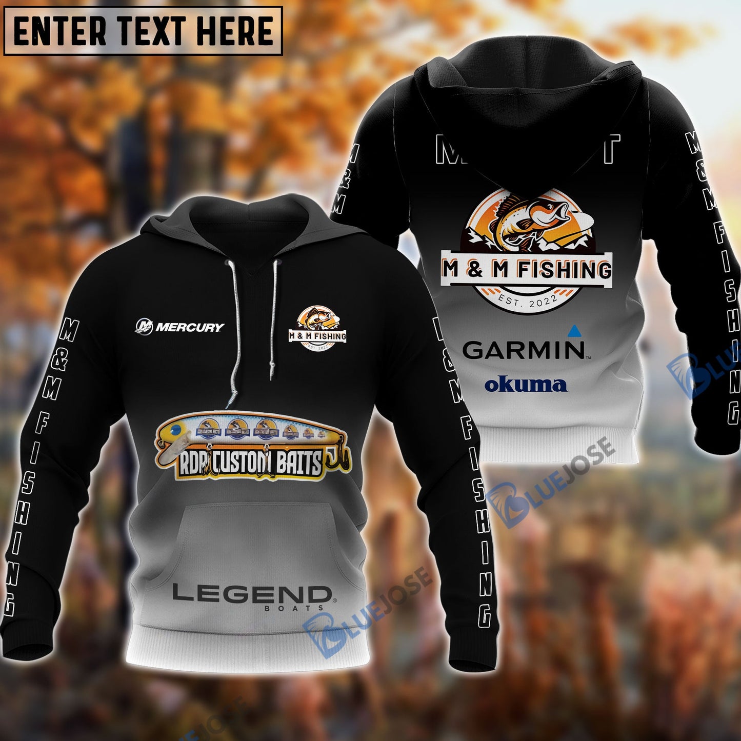 Frenzidea M&M Fishing Custom Fishing Shirts