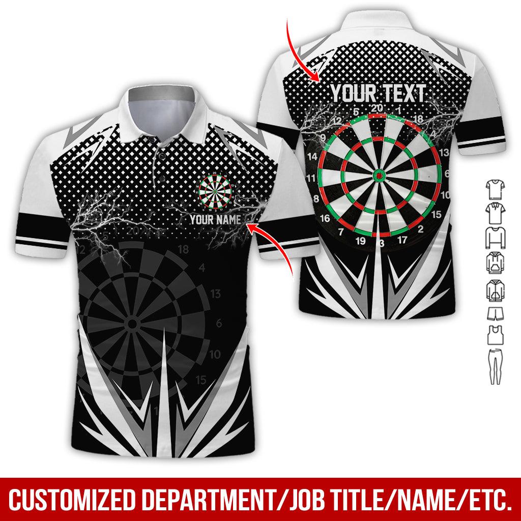 Frenzidea Thunder Darts Personalized Name, Team Name 3D Shirt (12 Colors)
