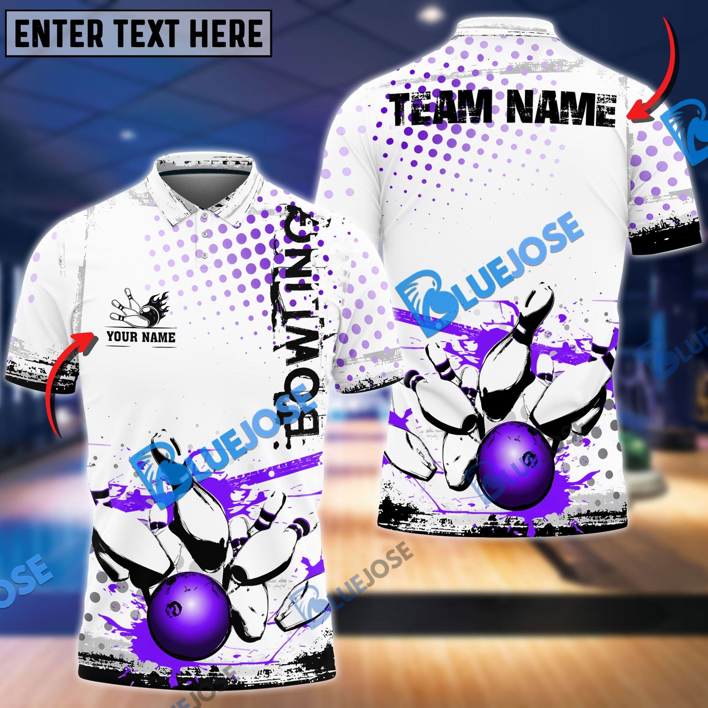 Frenzidea Bowling And Pins Back To The Time Customized Name 3D Shirt (4 Colors)