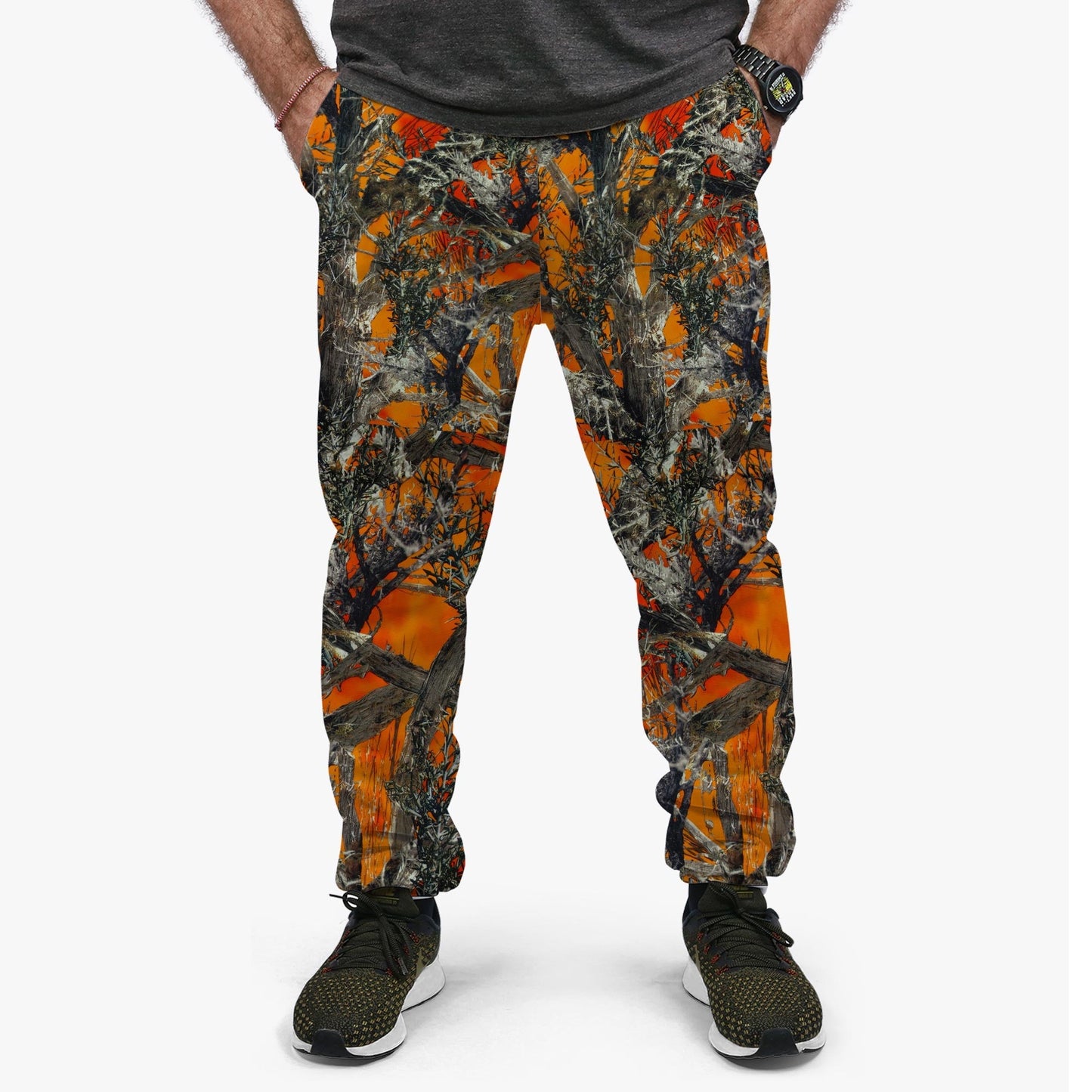 Frenzidea Custom Name Orange Deer Hunting Apparels