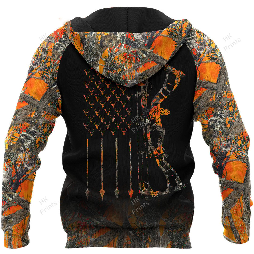 Frenzidea BowHunting Just The Tip I Promise Orange Camouflage Hunting Apparels