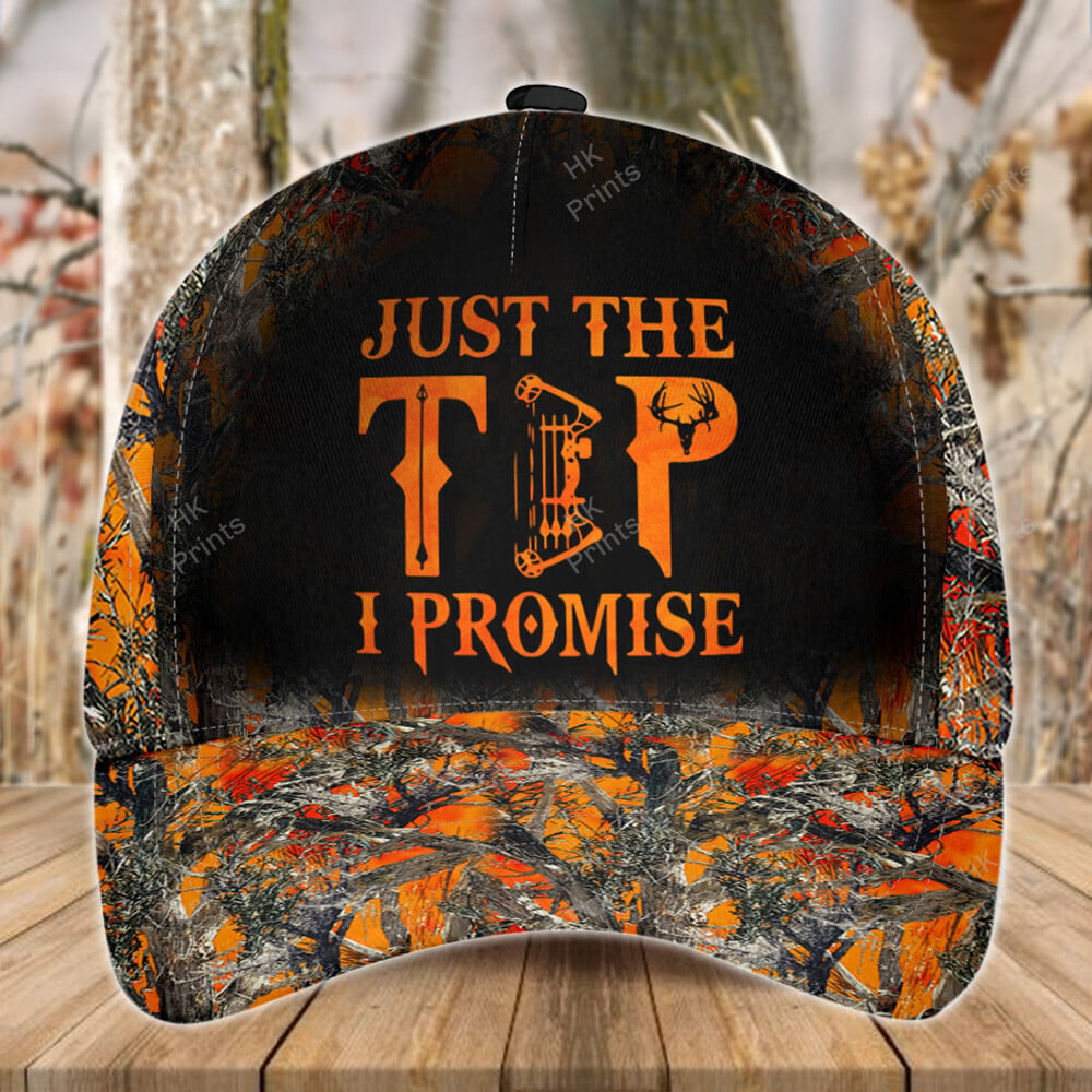 Frenzidea BowHunting Just The Tip I Promise Orange Camouflage Hunting Apparels