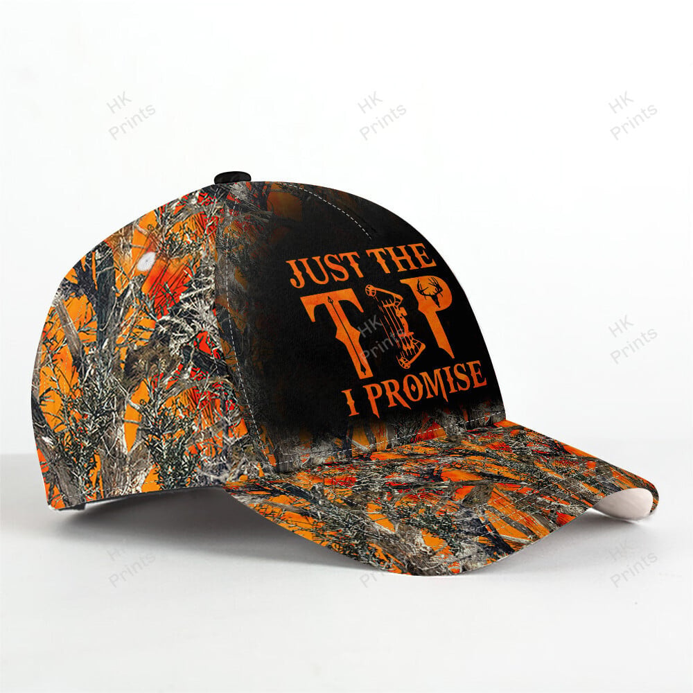 Frenzidea BowHunting Just The Tip I Promise Orange Camouflage Hunting Apparels