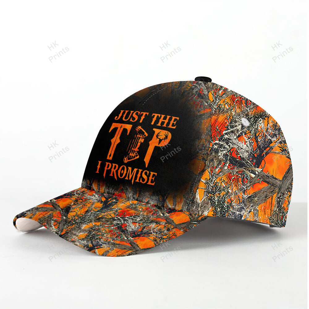 Frenzidea BowHunting Just The Tip I Promise Orange Camouflage Hunting Apparels