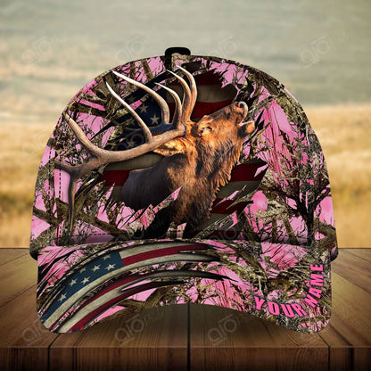 Frenzidea Premium Elk Hunting Personalized Cap
