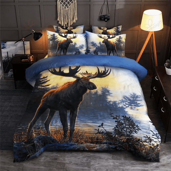 frenzidea Moose Hunting Bedding Set