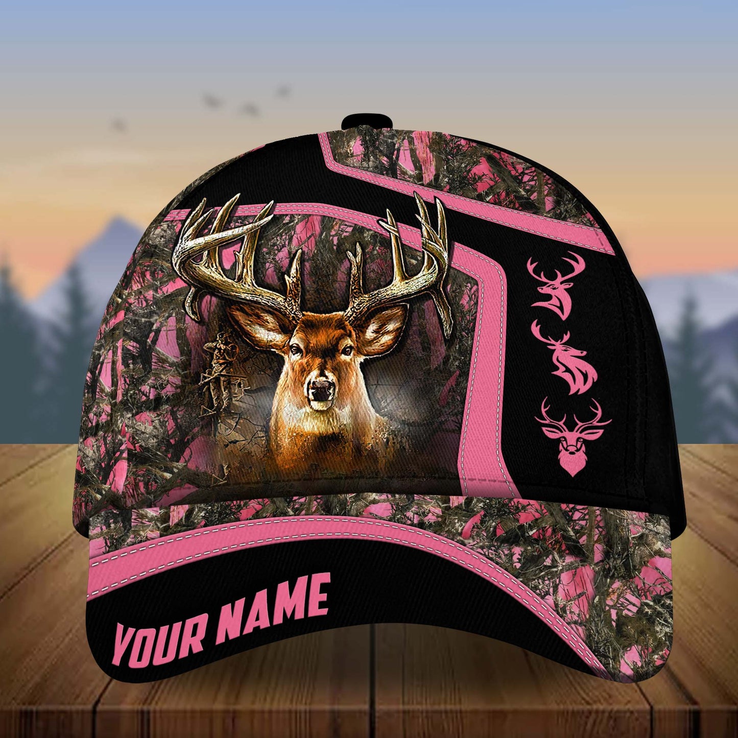 Frenzidea Premium Deer Hunting Collab Artist Personalized Classic Cap
