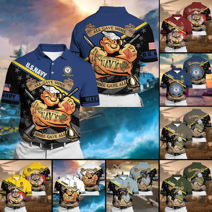 Frenzidea Premium Unique US Multiple Service Polo Shirt