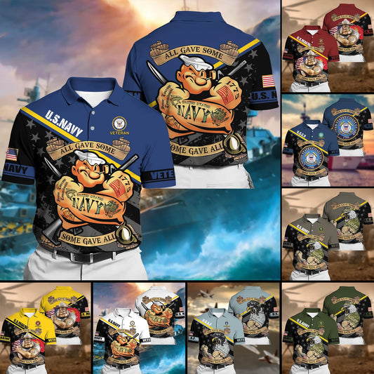 Frenzidea Premium Unique US Multiple Service Polo Shirt