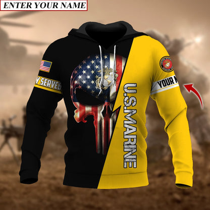 Frenzidea Personalised Premium The Punisher Veteran Hoodie