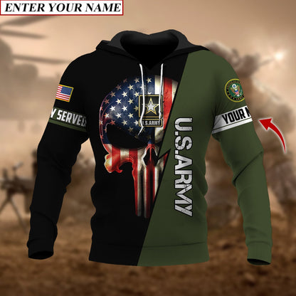 Frenzidea Personalised Premium The Punisher Veteran Hoodie