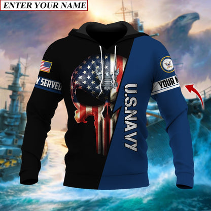 Frenzidea Personalised Premium The Punisher Veteran Hoodie