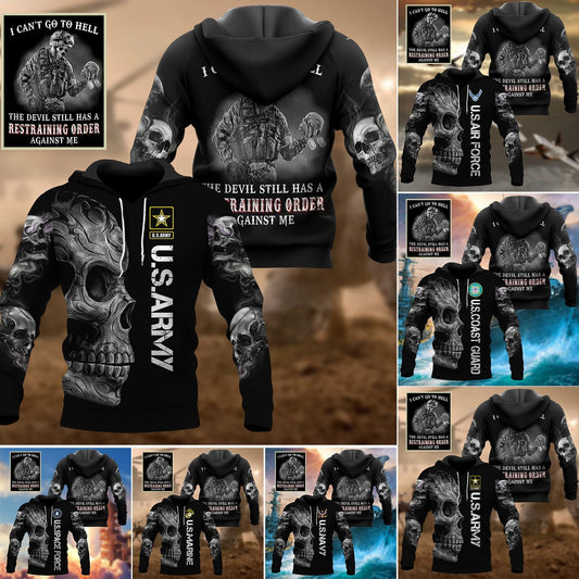 Frenzidea Premium U.S Veteran Hoodie