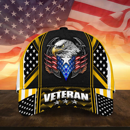 BlueJose Premium Multiple Color Veteran 3D Cap PVC100201