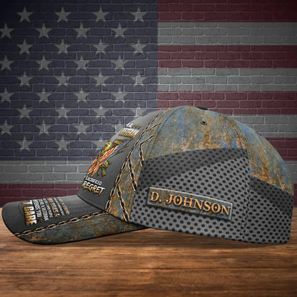 BlueJose Premium Personalised Vietnam Veteran 3D Cap PVC250403