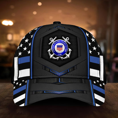 BlueJose Premium U.S Multiple Service Veteran 3D Cap PVC030301
