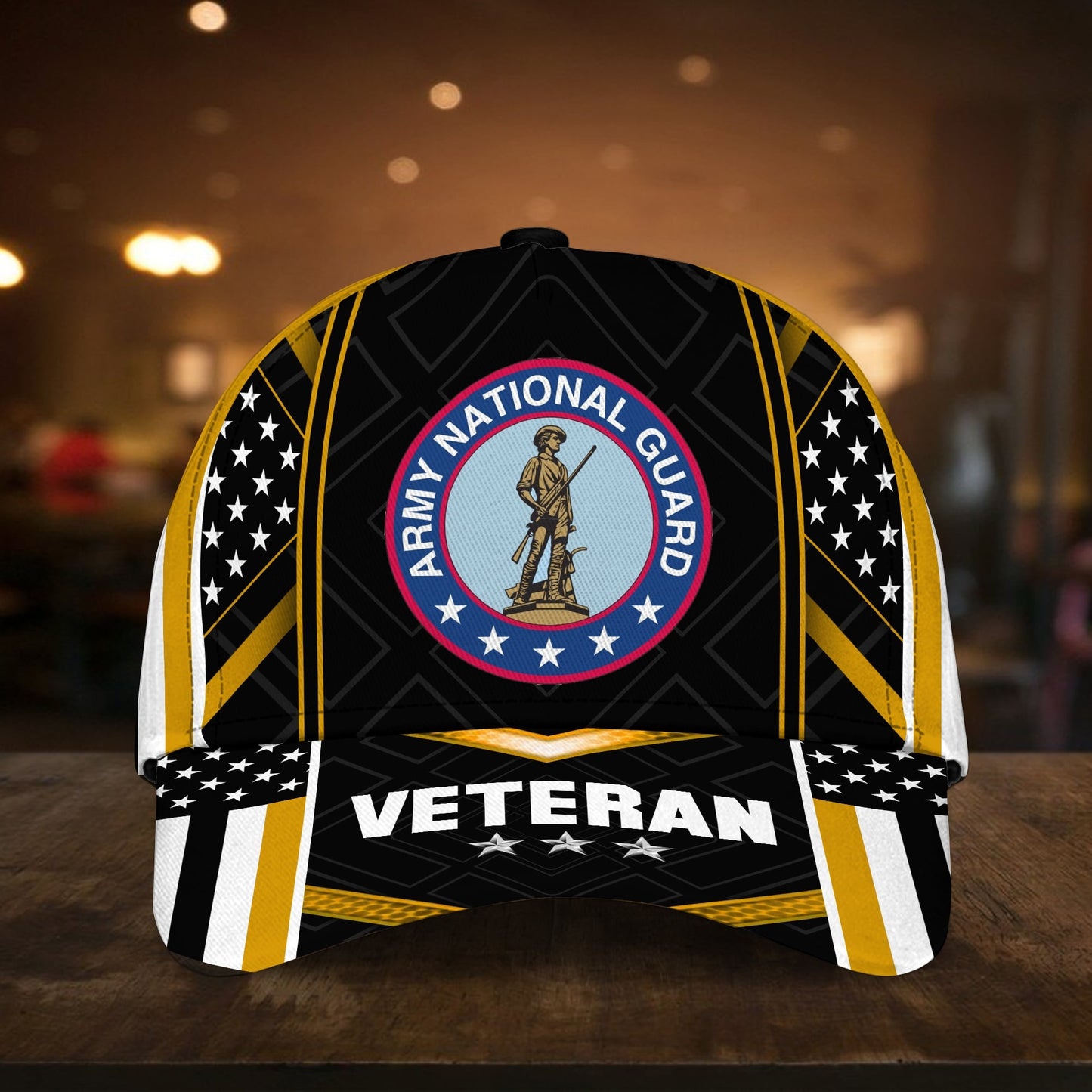 BlueJose Unique Army National Guard Veteran Cap PVC150610