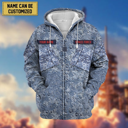 Frenzidea Premium Personalised US Veteran Zip Hoodie