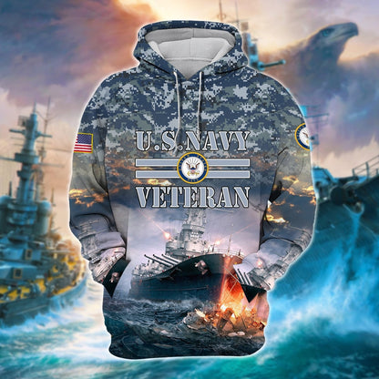 Frenzidea Premium Proud To Be A US Navy Veteran