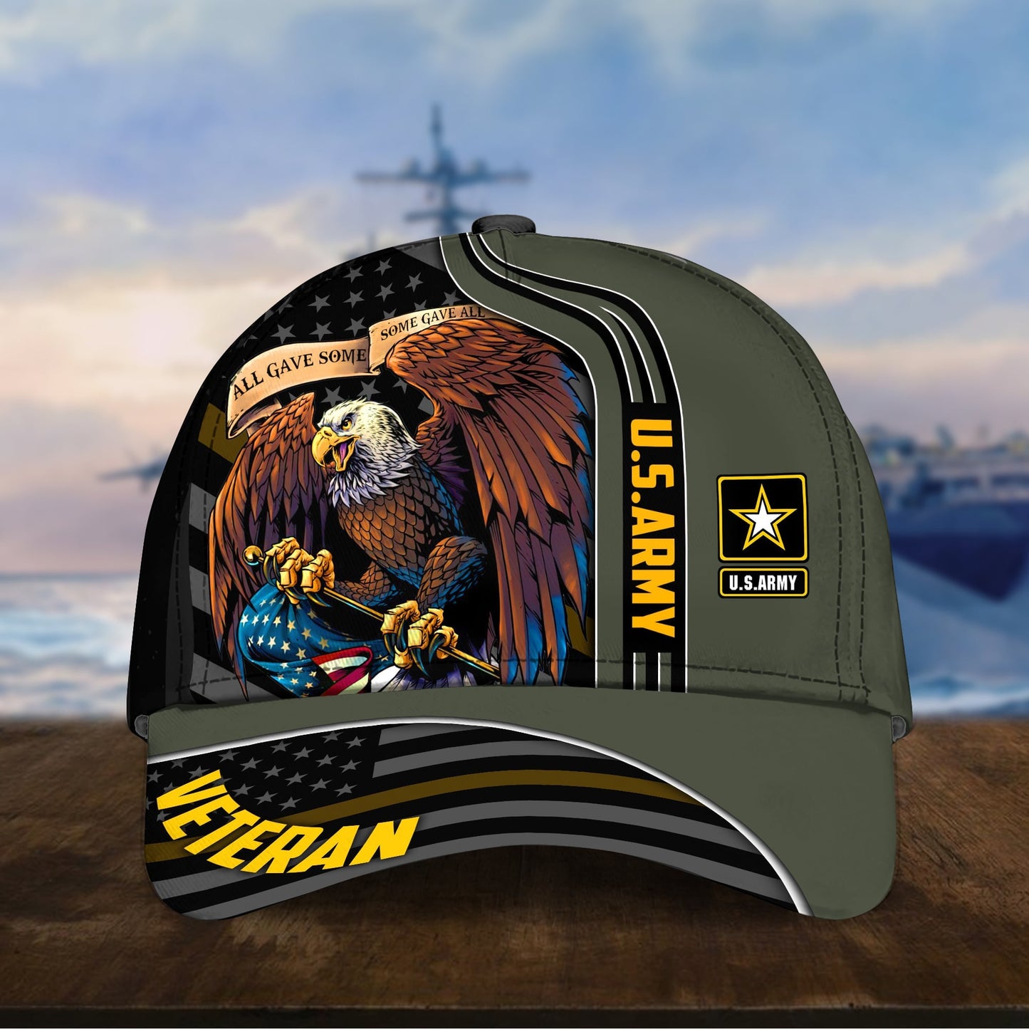 BlueJose Premium Honoring All Who Served US Veteran Cap NPVC171002