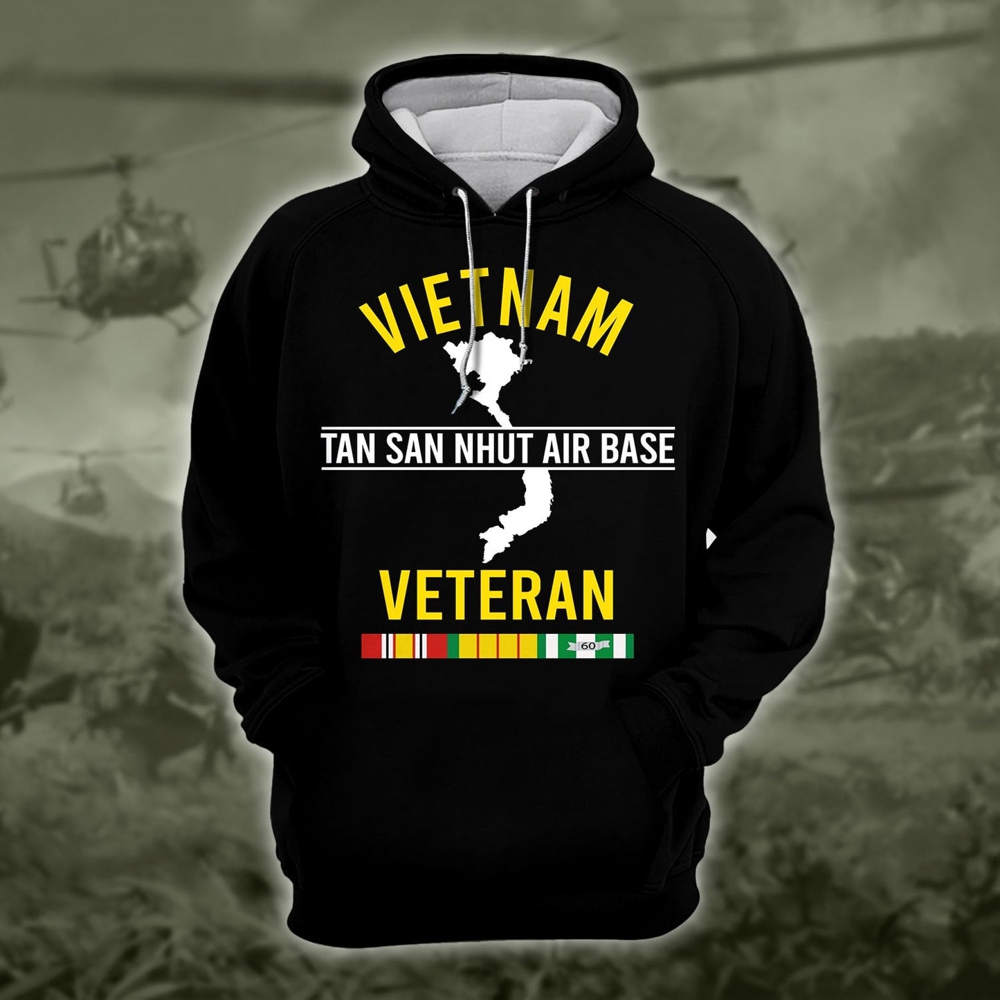 Frenzidea Premium Vietnam Veteran Hoodie