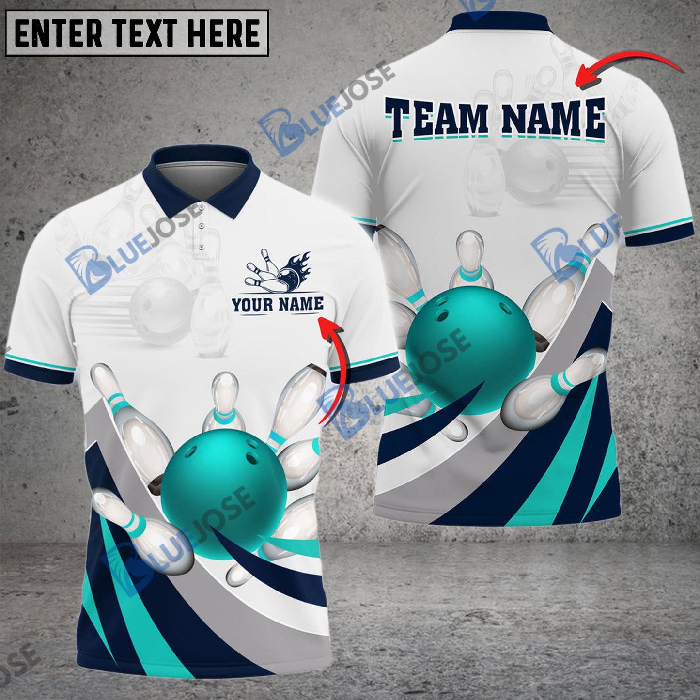 frenzidea Bowling And Pins The Power Of The Wind God Customized Name 3D Shirt (4 Colors)