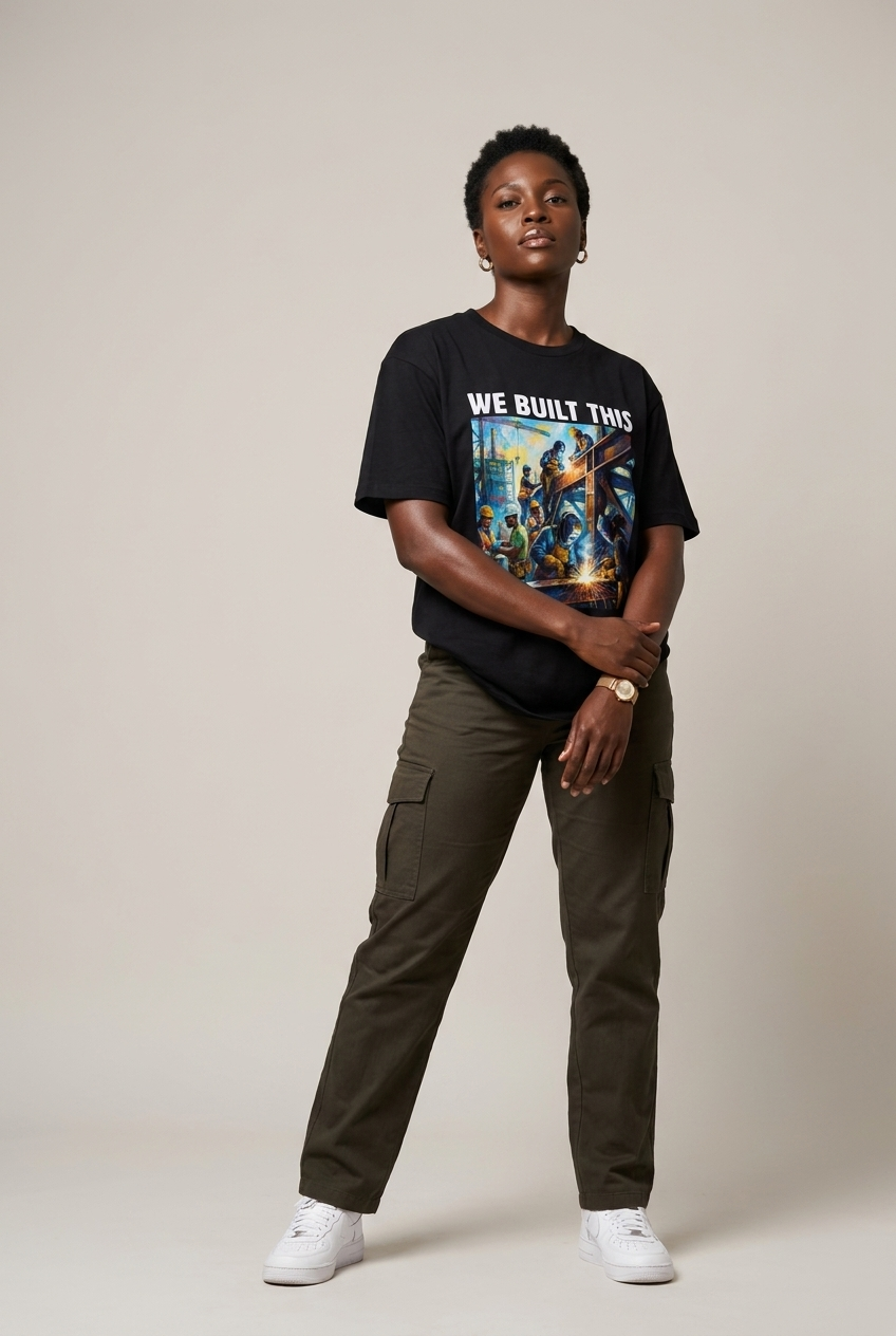 We Built This: The Legacy of Labor Graphic T-Shirt - RootednLoud