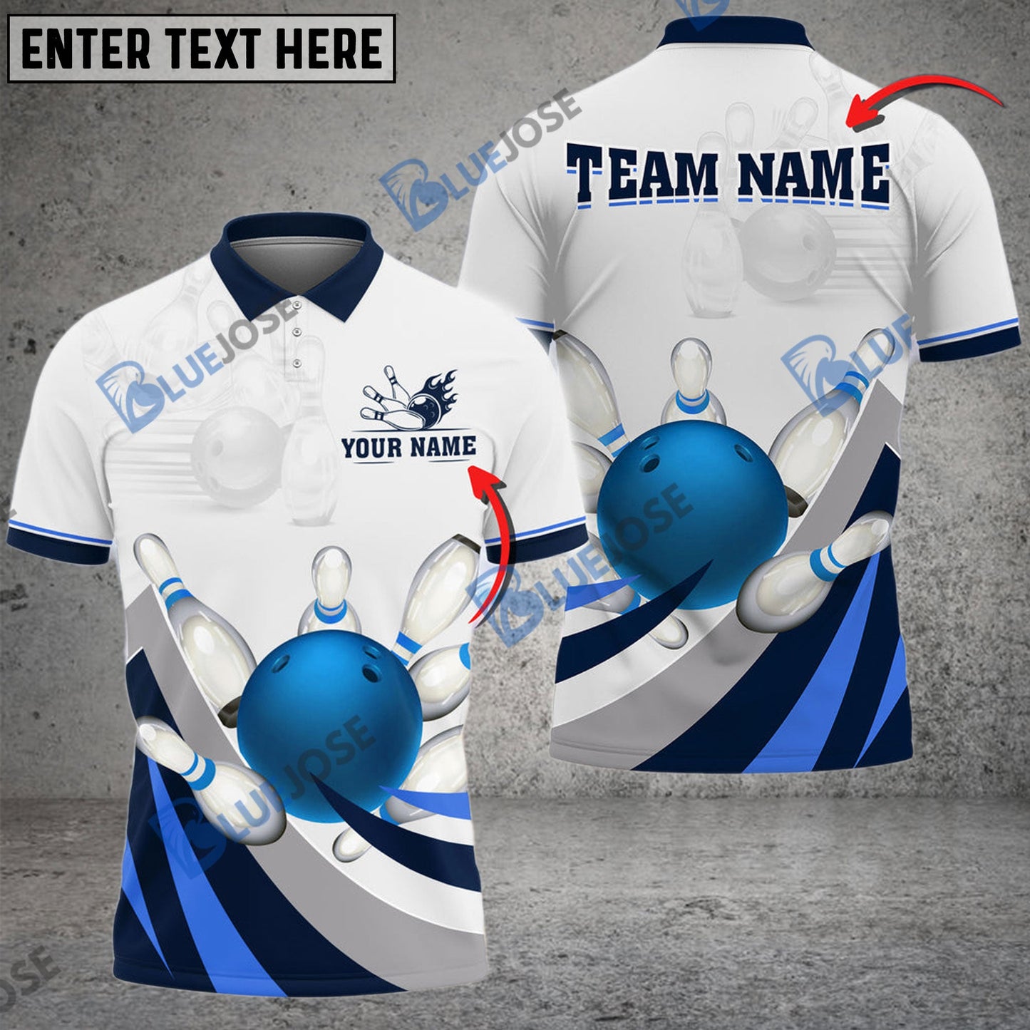 frenzidea Bowling And Pins The Power Of The Wind God Customized Name 3D Shirt (4 Colors)