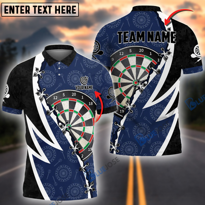 frenzidea Wing Darts Personalized Name, Team Name 3D Shirt (4 Colors)