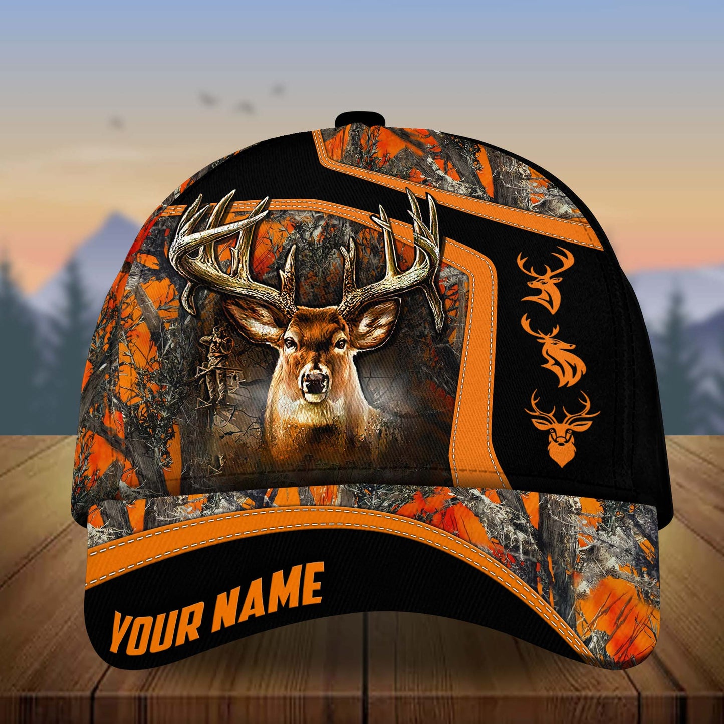 Frenzidea Premium Deer Hunting Collab Artist Personalized Classic Cap
