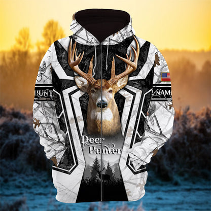 frenzidea The Greatest Deer Hunting 3D Hoodie (3 Colors)