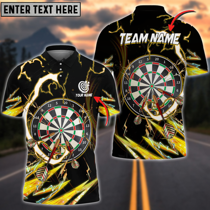 Frenzidea Breath Of Thunder Darts Personalized Name, Team Name 3D Shirt (6 Colors)