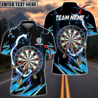 Frenzidea Breath Of Thunder Darts Personalized Name, Team Name 3D Shirt (6 Colors)