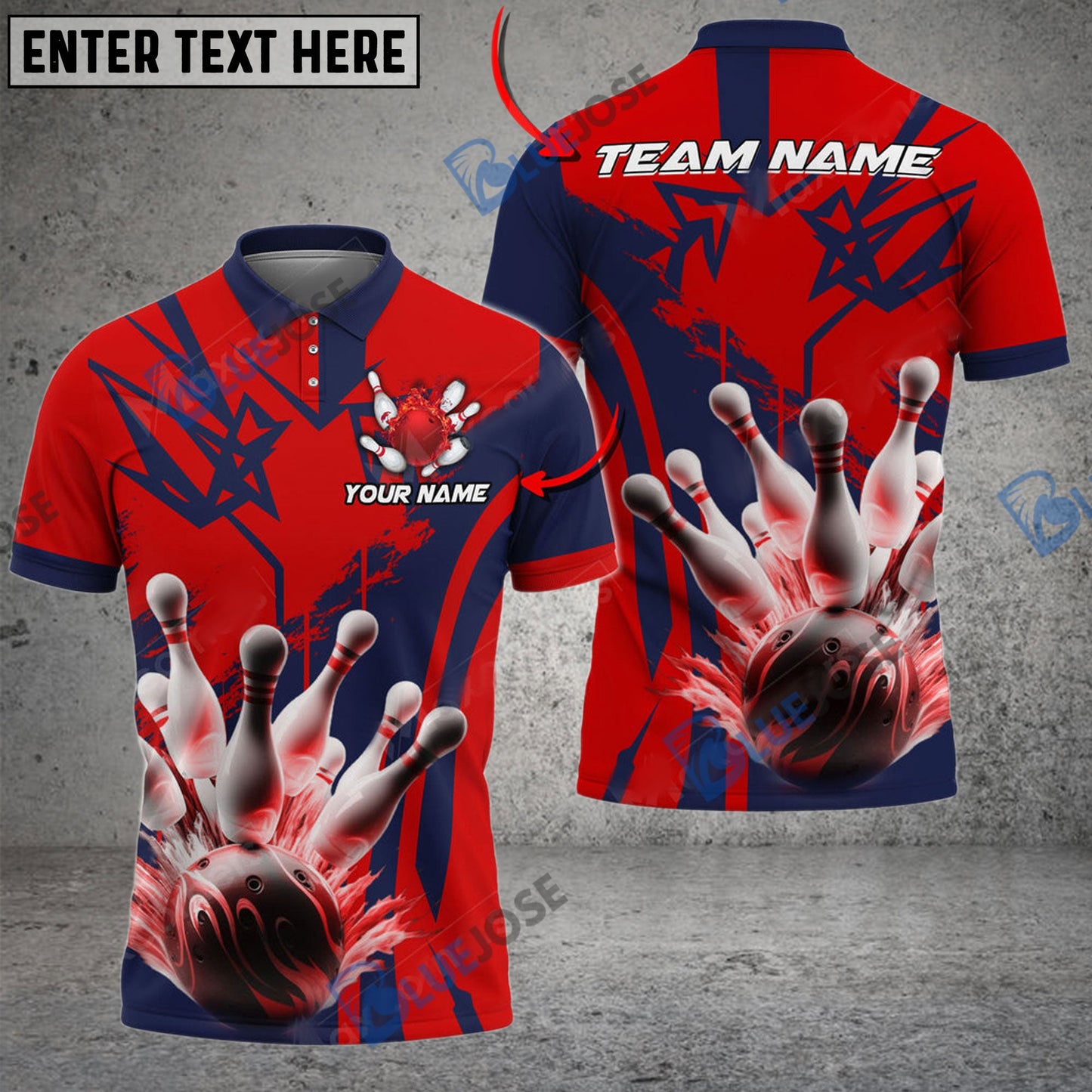 Frenzidea Bowling And Pins Legendary Throw Customized Name 3D Shirt (4 Colors)