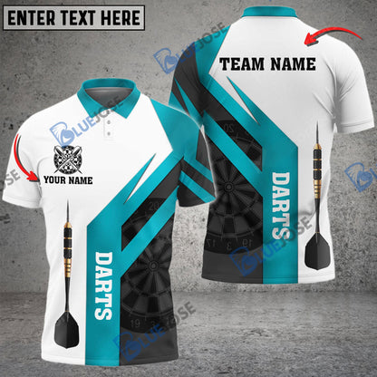 Frenzidea Darts D Personalized Name, Team Name 3D Shirt (4 Colors)