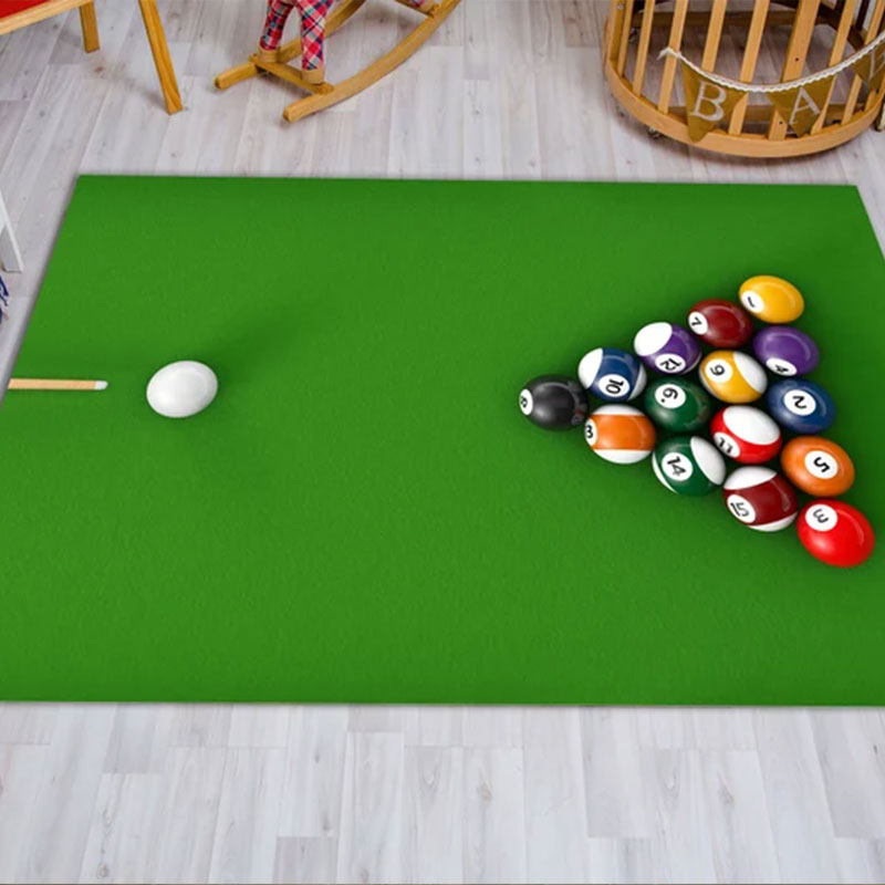 Frenzidea Green Field Colourful Ball Sports Rug