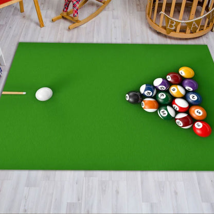 Frenzidea Green Field Colourful Ball Sports Rug