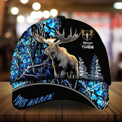 Frenzidea Loralle Moose Hunting Personalized Cap