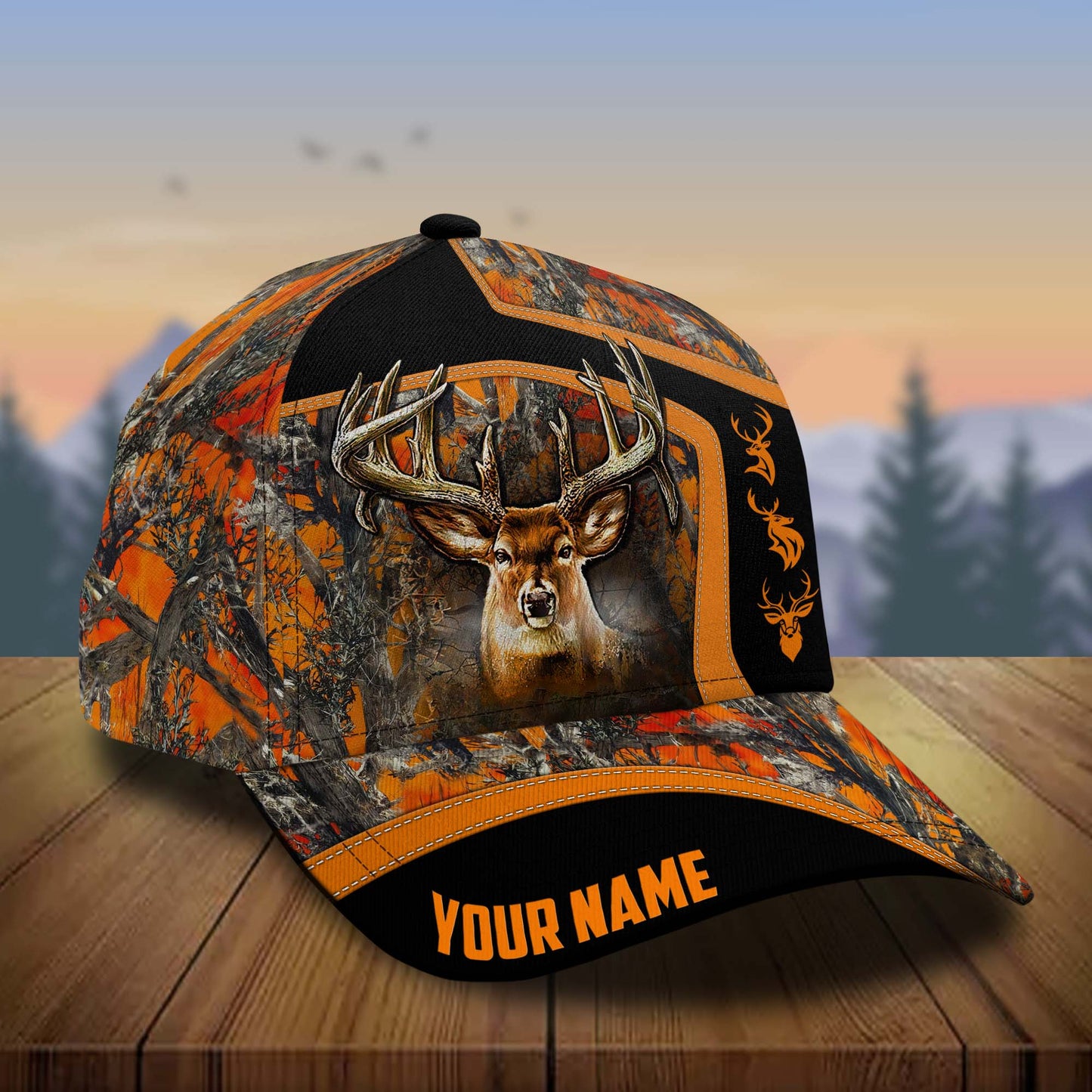 Frenzidea Premium Deer Hunting Collab Artist Personalized Classic Cap
