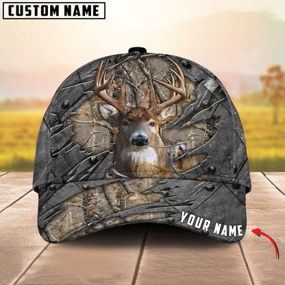 Frenzidea Deer Hunter Hunting Multicolor Personalized Cap