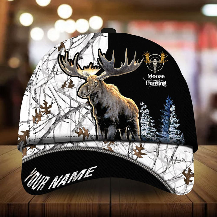 Frenzidea Loralle Moose Hunting Personalized Cap