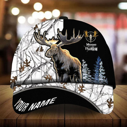 Frenzidea Loralle Moose Hunting Personalized Cap