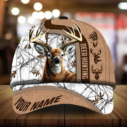 Frenzidea Ashley Whitely Deer Hunting Multicolor Camo Personalized Cap